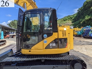 中古建設機械 中古 キャタピラー CAT 林業機械 プロセッサー 313DCR-MS