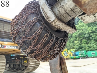 中古建設機械 中古 キャタピラー CAT 林業機械 プロセッサー 313DCR-MS