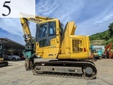 中古建設機械 中古 コマツ KOMATSU マテリアルハンドリング機 グラップル仕様 PC138US-10