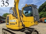 中古建設機械 中古 コマツ KOMATSU マテリアルハンドリング機 グラップル仕様 PC138US-10