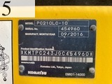 中古建設機械 中古 コマツ KOMATSU 解体機 ロングフロント・ハイリフト PC210LC-10