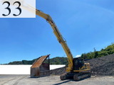 中古建設機械 中古 コマツ KOMATSU 解体機 ロングフロント・ハイリフト PC210LC-10