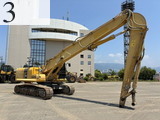 中古建設機械 中古 コマツ KOMATSU 解体機 ロングフロント・ハイリフト PC210LC-10