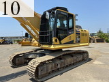 中古建設機械 中古 コマツ KOMATSU 解体機 ロングフロント・ハイリフト PC210LC-10