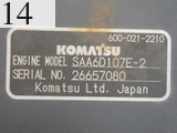 中古建設機械 中古 コマツ KOMATSU 解体機 ロングフロント・ハイリフト PC210LC-10