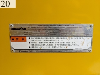 Used Construction Machine Used KOMATSU KOMATSU Excavator 0.7-0.9m3 PC228US-10