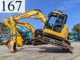 中古建設機械 中古 コマツ KOMATSU 解体機 ロングフロント・ハイリフト PC78US-10