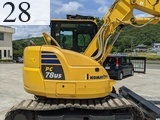 中古建設機械 中古 コマツ KOMATSU 解体機 ロングフロント・ハイリフト PC78US-10