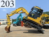 中古建設機械 中古 コマツ KOMATSU 解体機 ロングフロント・ハイリフト PC78US-10