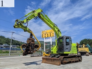 Used Construction Machine Used   Forestry excavators Processor SH135X-3B