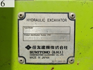 Used Construction Machine Used   Forestry excavators Processor SH135X-3B