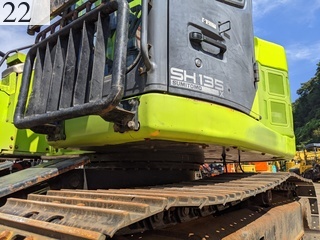 Used Construction Machine Used   Forestry excavators Processor SH135X-3B