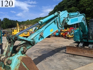中古建設機械 中古 コベルコ建機 KOBELCO 油圧ショベル・バックホー ０．４－０．５立米 SK135SR-3