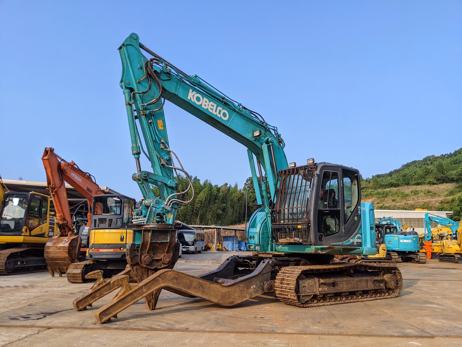 Used Construction Machine Used KOBELCO Car dismantlers Car dismantlers SK135SRD-5 Photos