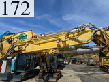 中古建設機械 中古 コベルコ建機 KOBELCO 解体機 ロングフロント・ハイリフト SK210DLC-9