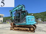 中古建設機械 中古 コベルコ建機 KOBELCO 解体機 ロングフロント・ハイリフト SK75SRD-3E