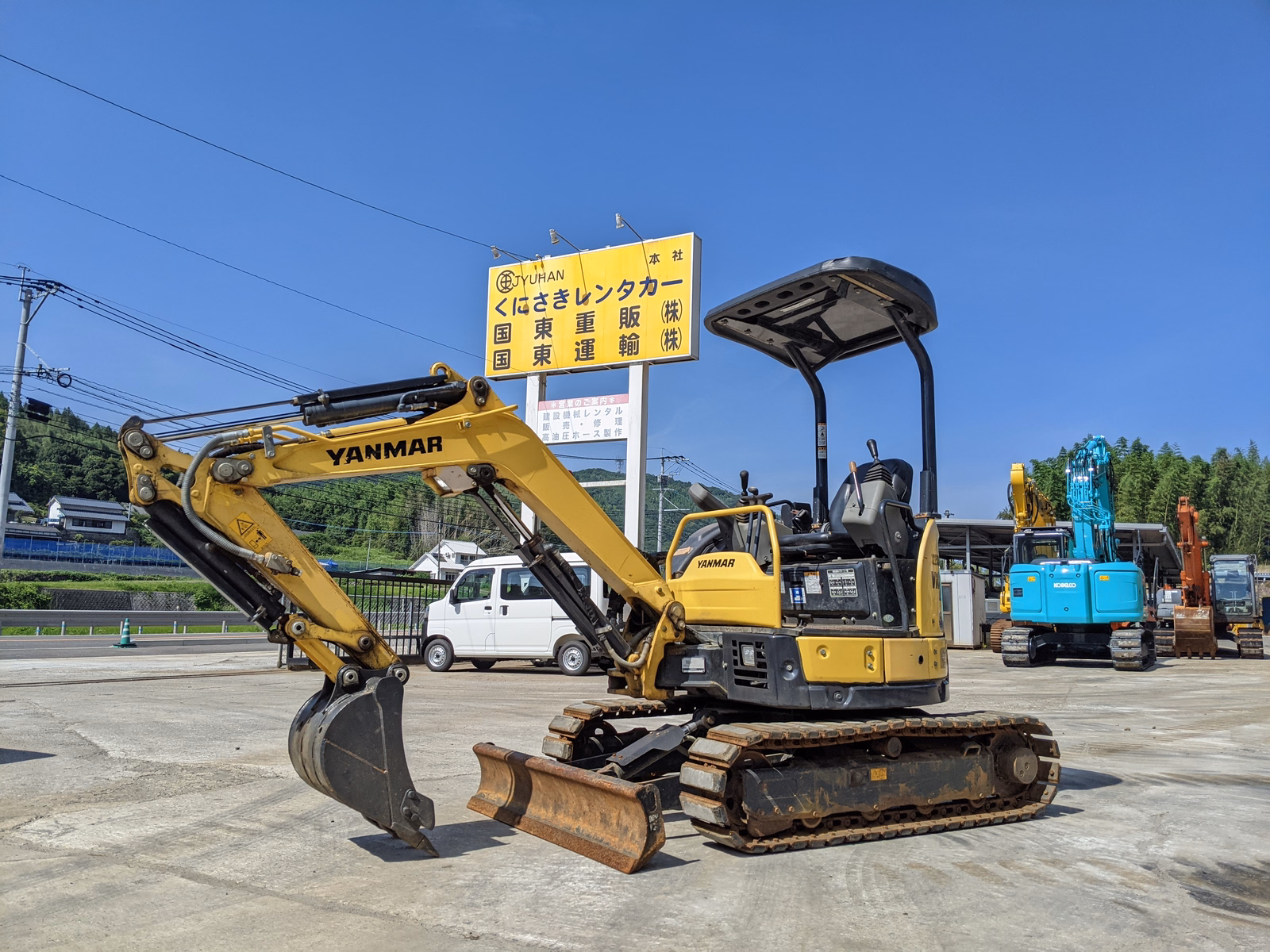 Used Construction Machine Used YANMAR Excavator ~0.1m3 ViO20-6 Photos