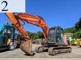 中古建設機械 中古 日立建機 HITACHI 解体機 ロングフロント・ハイリフト ZX135USK-5B