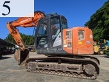 中古建設機械 中古 日立建機 HITACHI 解体機 ロングフロント・ハイリフト ZX135USK-5B