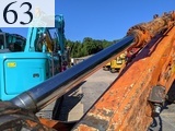 中古建設機械 中古 日立建機 HITACHI 解体機 ロングフロント・ハイリフト ZX135USK-5B