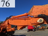 中古建設機械 中古 日立建機 HITACHI 解体機 ロングフロント・ハイリフト ZX135USK-5B