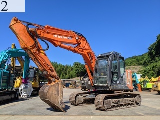 中古建設機械 中古 日立建機 HITACHI 解体機 ロングフロント・ハイリフト ZX135USK-5B