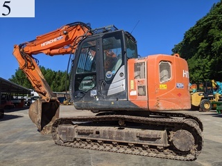 中古建設機械 中古 日立建機 HITACHI 解体機 ロングフロント・ハイリフト ZX135USK-5B