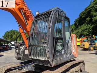 中古建設機械 中古 日立建機 HITACHI 解体機 ロングフロント・ハイリフト ZX135USK-5B