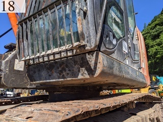 中古建設機械 中古 日立建機 HITACHI 解体機 ロングフロント・ハイリフト ZX135USK-5B