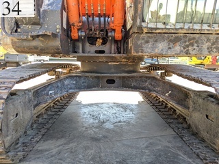 中古建設機械 中古 日立建機 HITACHI 解体機 ロングフロント・ハイリフト ZX135USK-5B