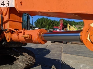 中古建設機械 中古 日立建機 HITACHI 解体機 ロングフロント・ハイリフト ZX135USK-5B