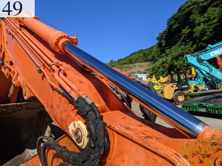 中古建設機械 中古 日立建機 HITACHI 解体機 ロングフロント・ハイリフト ZX135USK-5B