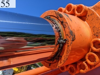 中古建設機械 中古 日立建機 HITACHI 解体機 ロングフロント・ハイリフト ZX135USK-5B