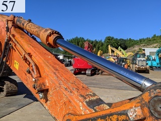 中古建設機械 中古 日立建機 HITACHI 解体機 ロングフロント・ハイリフト ZX135USK-5B