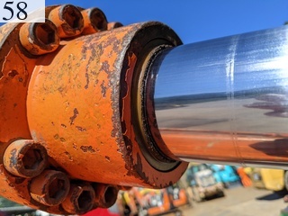 中古建設機械 中古 日立建機 HITACHI 解体機 ロングフロント・ハイリフト ZX135USK-5B