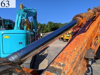 中古建設機械 中古 日立建機 HITACHI 解体機 ロングフロント・ハイリフト ZX135USK-5B