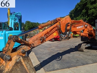 中古建設機械 中古 日立建機 HITACHI 解体機 ロングフロント・ハイリフト ZX135USK-5B