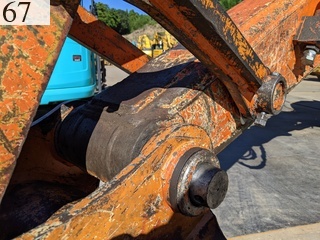 中古建設機械 中古 日立建機 HITACHI 解体機 ロングフロント・ハイリフト ZX135USK-5B