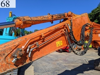 中古建設機械 中古 日立建機 HITACHI 解体機 ロングフロント・ハイリフト ZX135USK-5B