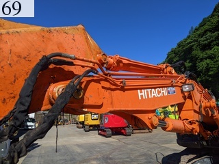 中古建設機械 中古 日立建機 HITACHI 解体機 ロングフロント・ハイリフト ZX135USK-5B