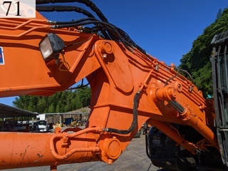 中古建設機械 中古 日立建機 HITACHI 解体機 ロングフロント・ハイリフト ZX135USK-5B