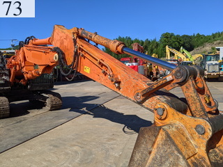 中古建設機械 中古 日立建機 HITACHI 解体機 ロングフロント・ハイリフト ZX135USK-5B