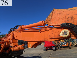 中古建設機械 中古 日立建機 HITACHI 解体機 ロングフロント・ハイリフト ZX135USK-5B