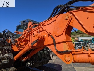 中古建設機械 中古 日立建機 HITACHI 解体機 ロングフロント・ハイリフト ZX135USK-5B