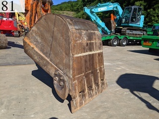 中古建設機械 中古 日立建機 HITACHI 解体機 ロングフロント・ハイリフト ZX135USK-5B