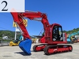 中古建設機械 中古 日立建機 HITACHI 解体機 ロングフロント・ハイリフト ZX135USK-6