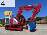 中古建設機械 中古 日立建機 HITACHI 解体機 ロングフロント・ハイリフト ZX135USK-6