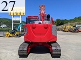中古建設機械 中古 日立建機 HITACHI 解体機 ロングフロント・ハイリフト ZX135USK-6