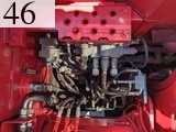 中古建設機械 中古 日立建機 HITACHI 解体機 ロングフロント・ハイリフト ZX135USK-6