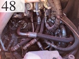 中古建設機械 中古 日立建機 HITACHI 解体機 ロングフロント・ハイリフト ZX135USK-6